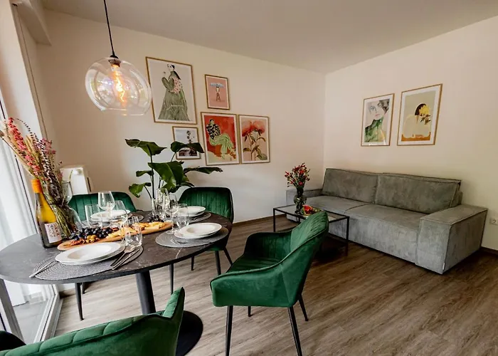 公寓 Bonnystay L Modern L Zentral L Work Space L Kitchen L Smart Tv L Wlan 帕绍