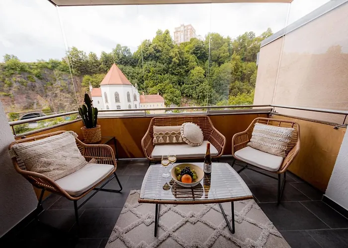 Appartement Bonnystay L Modern L Zentral L Work Space L Kitchen L Smart Tv L Wlan Passau