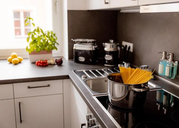 Bonnystay L Modern L Zentral L Work Space L Kitchen L Smart Tv L Wlan Appartement