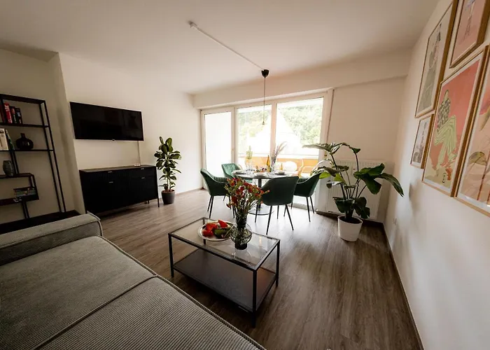 Bonnystay L Modern L Zentral L Work Space L Kitchen L Smart Tv L Wlan Appartement Passau